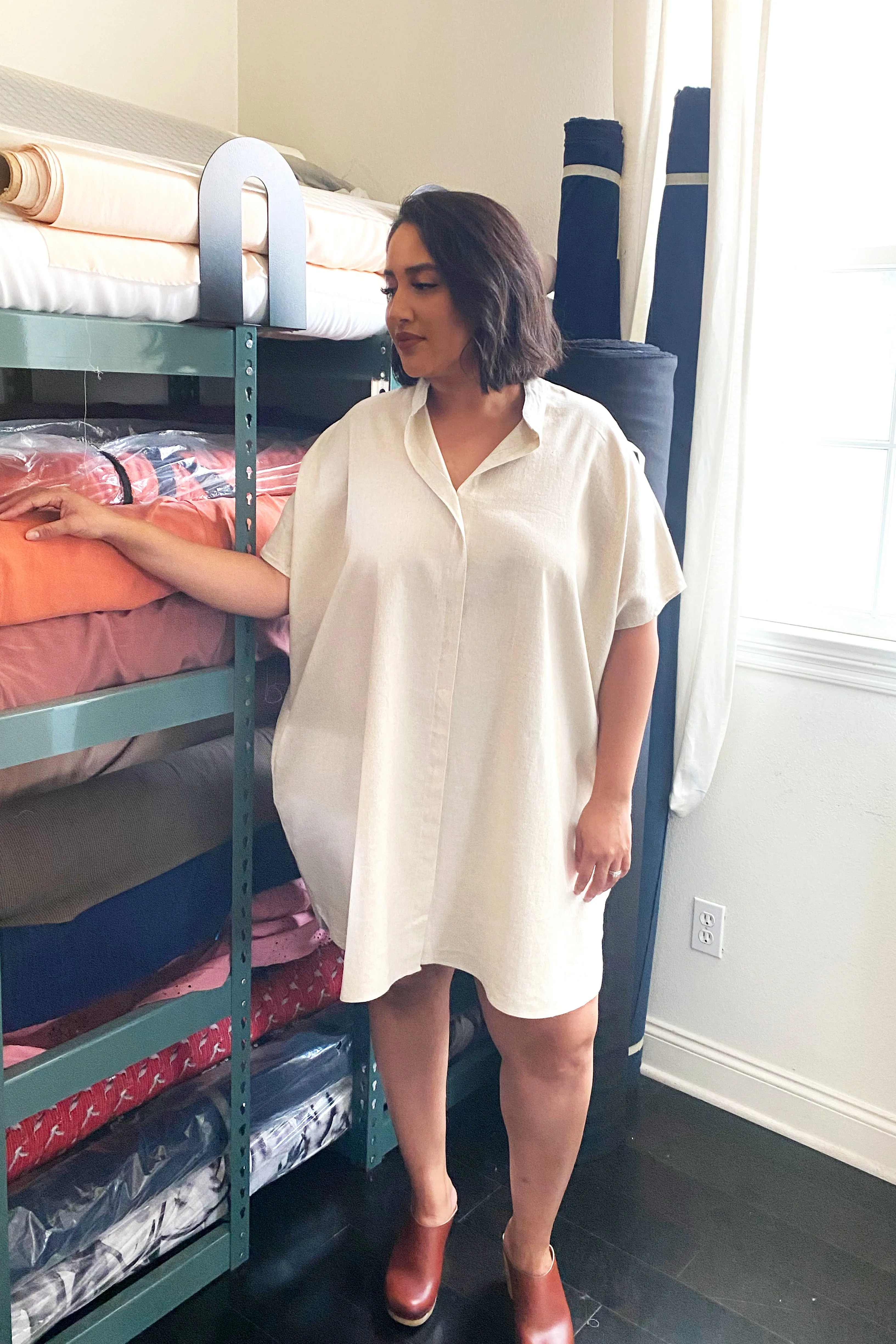 Shirt Dress Linen