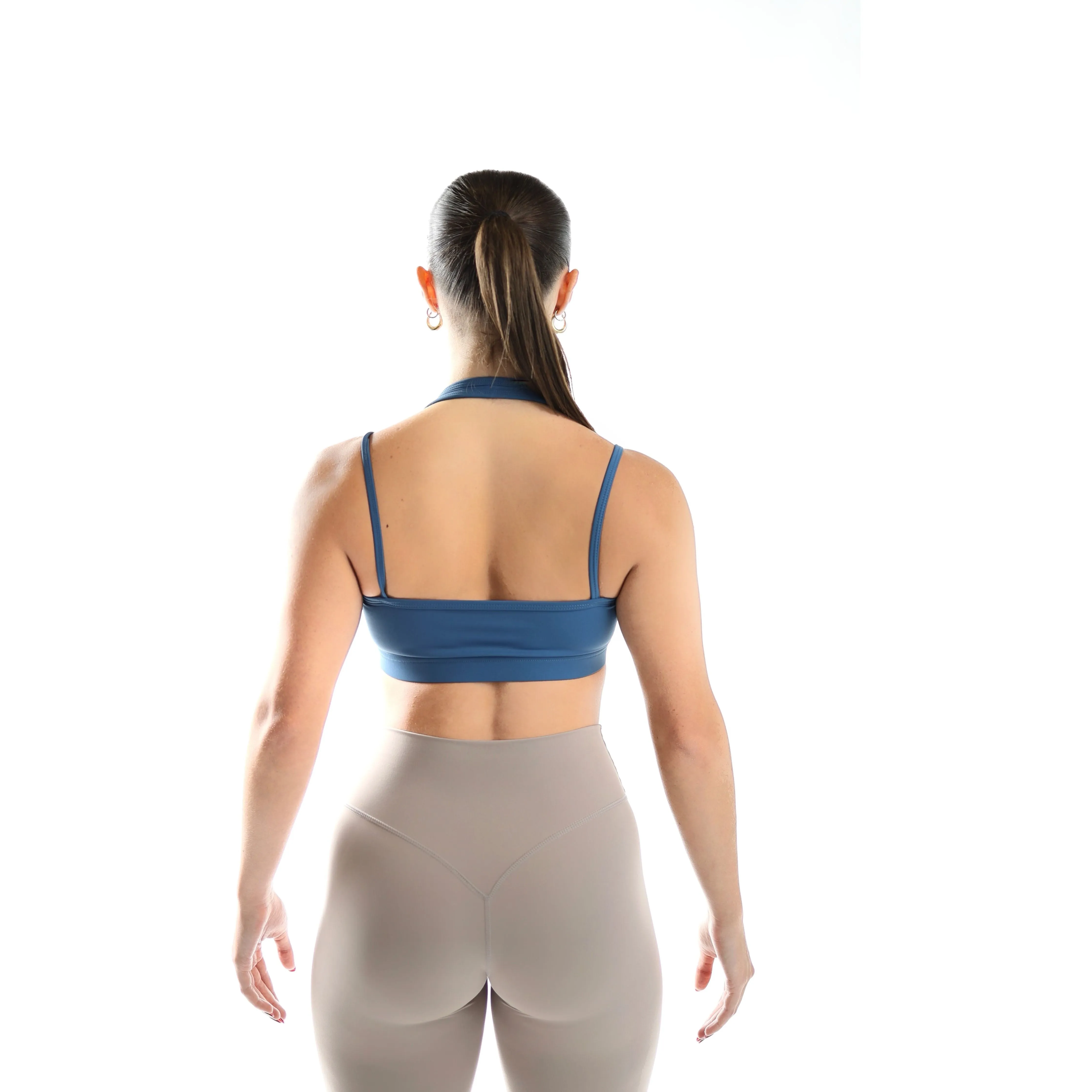 SKYLER HALTER STRAP BRA
