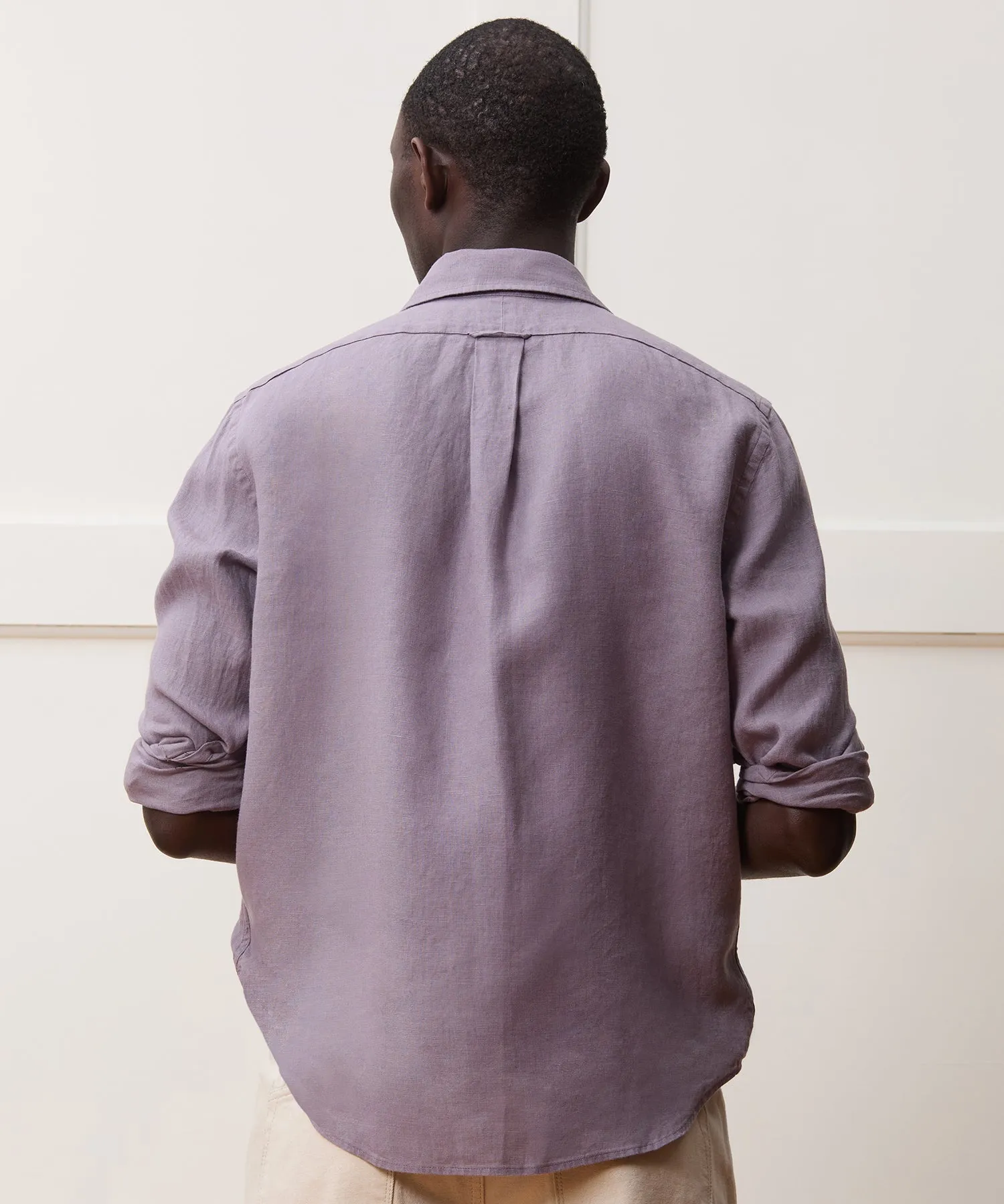 Slim Fit Sea Soft Irish Linen Shirt
