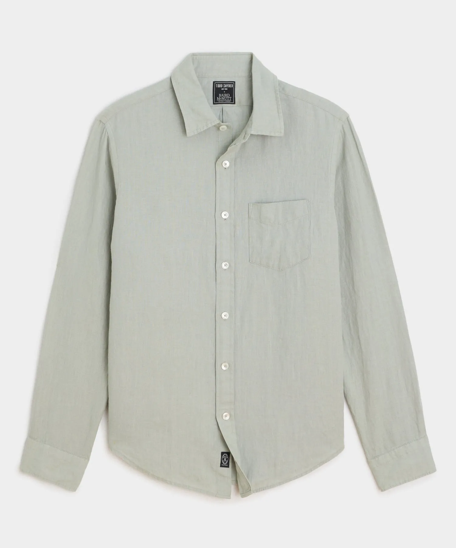 Slim Fit Sea Soft Irish Linen Shirt