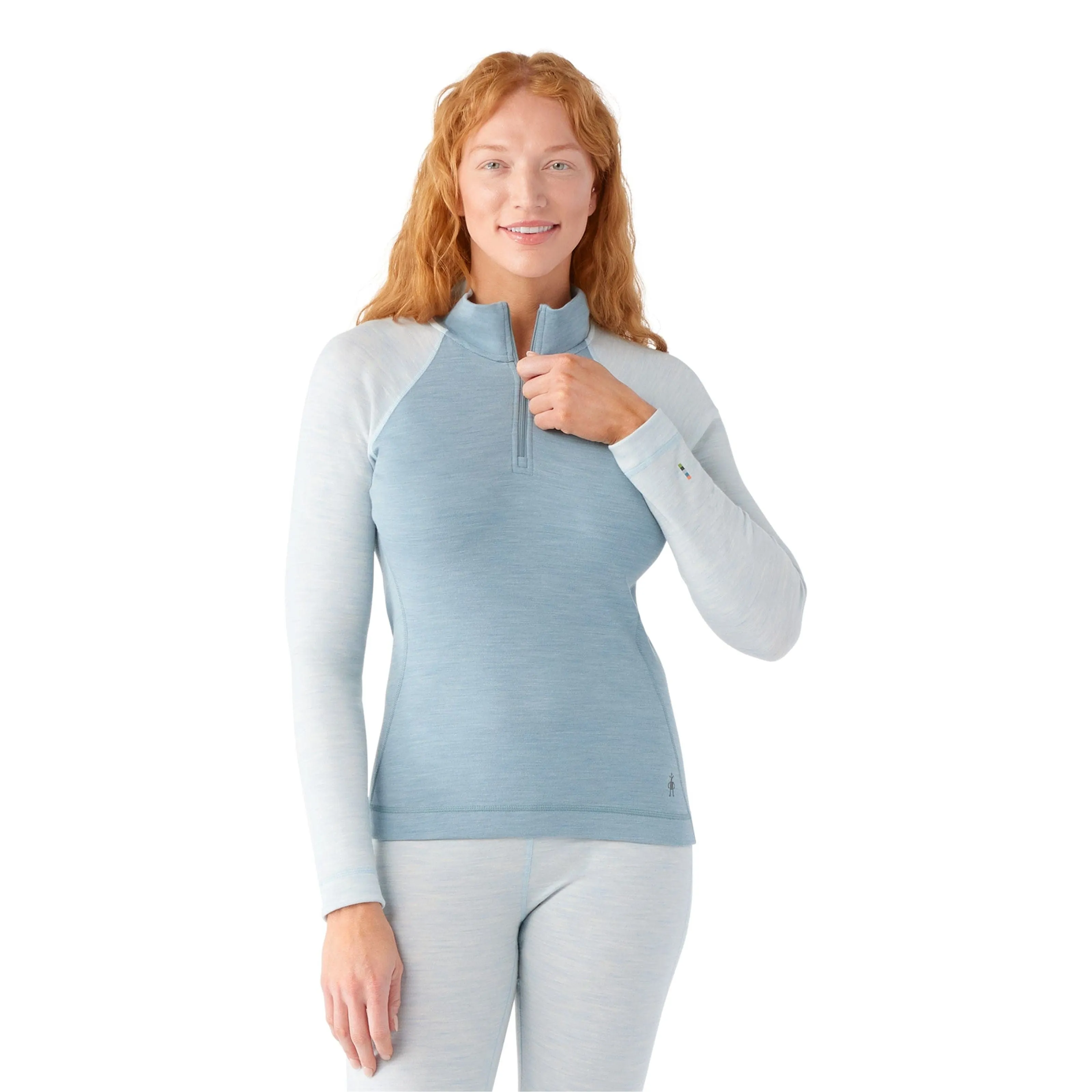 Smartwool Womens Classic Thermal Merino Base Layer 1/4 Zip - Clearance