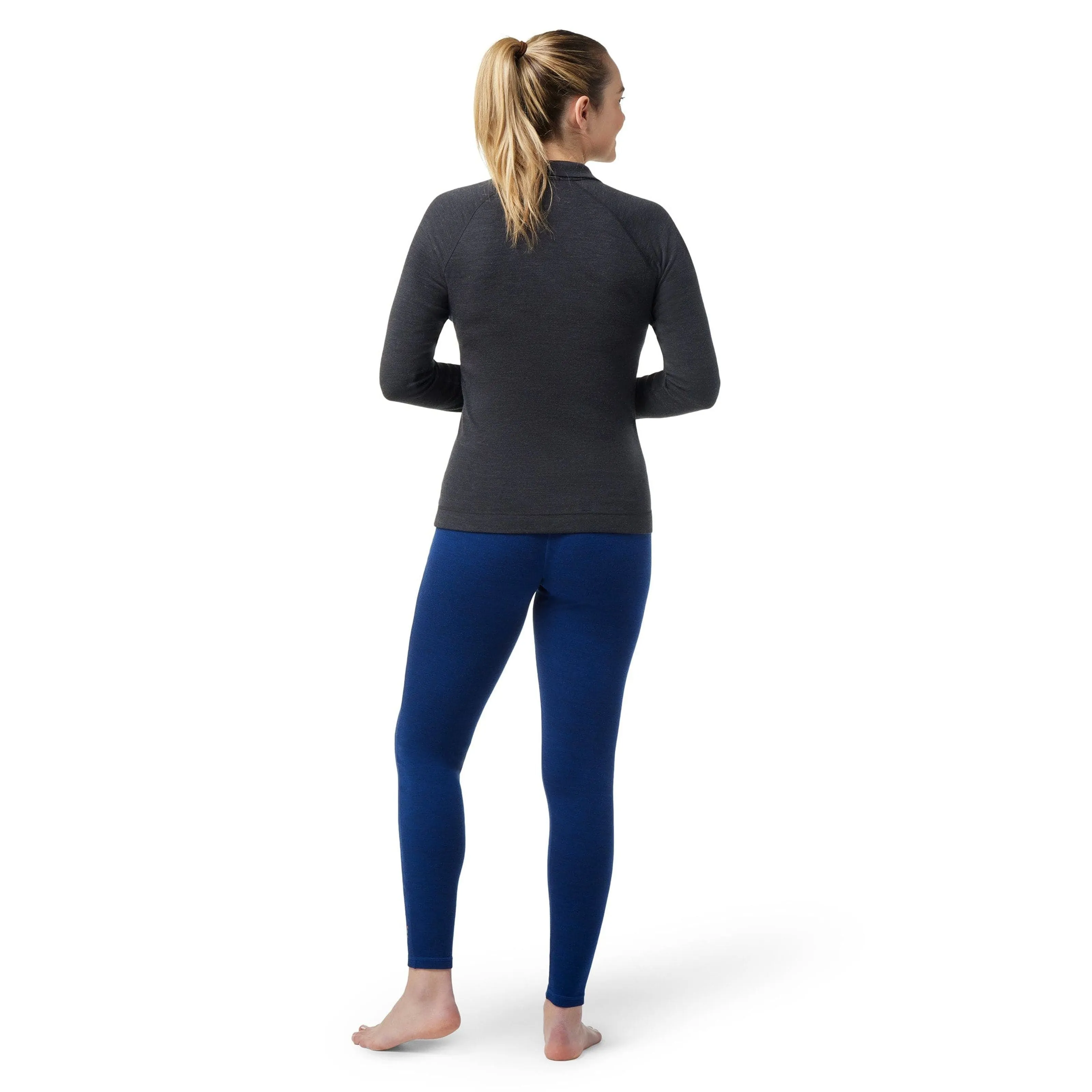 Smartwool Womens Classic Thermal Merino Base Layer 1/4 Zip - Clearance