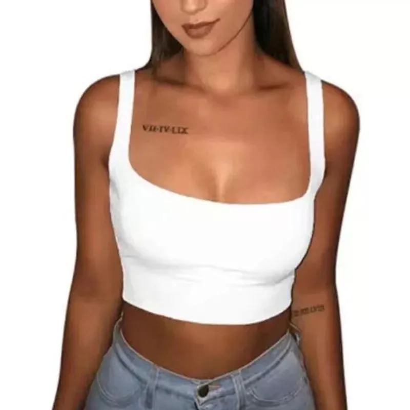 Solid Halter Crop Tops | Sexy Summer Camis