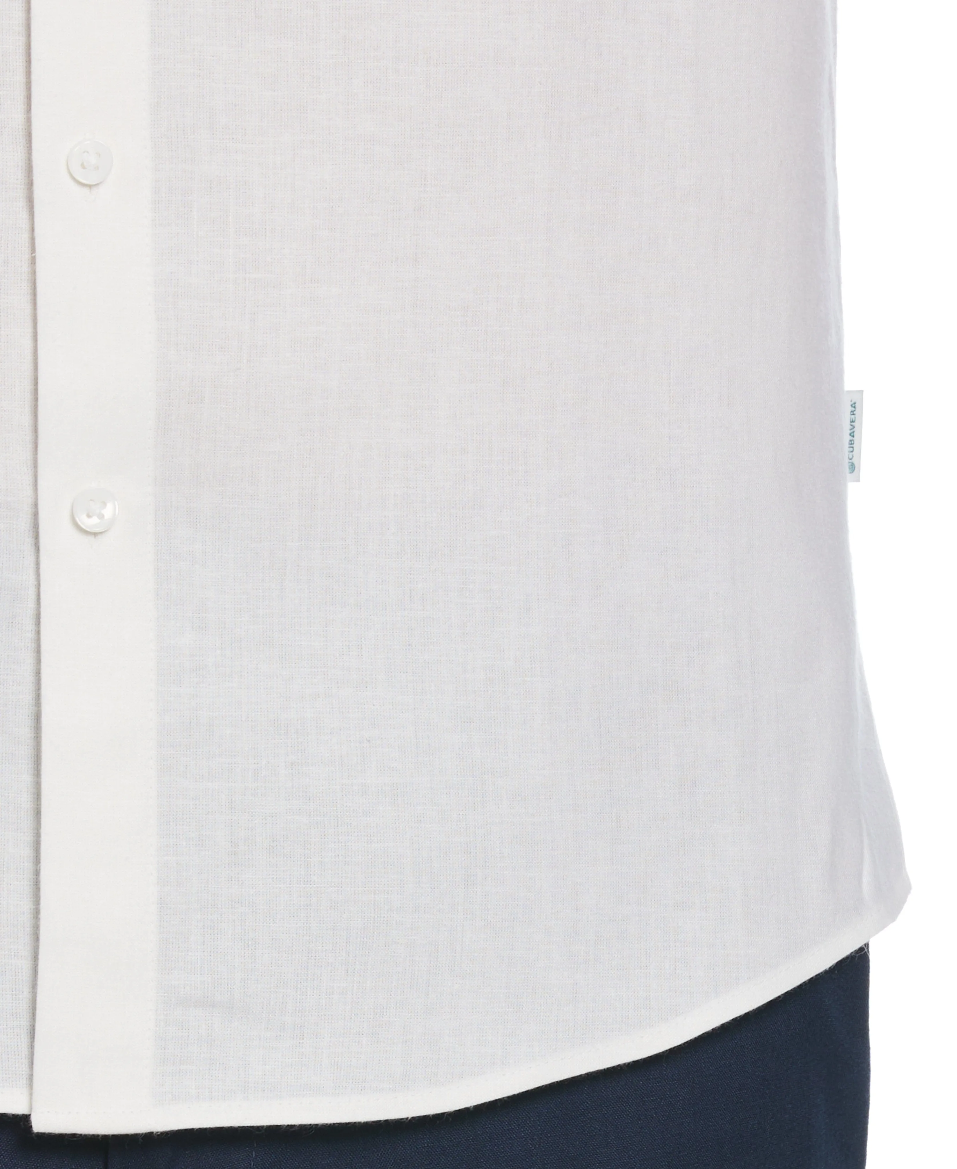 Solid Linen Blend Shirt