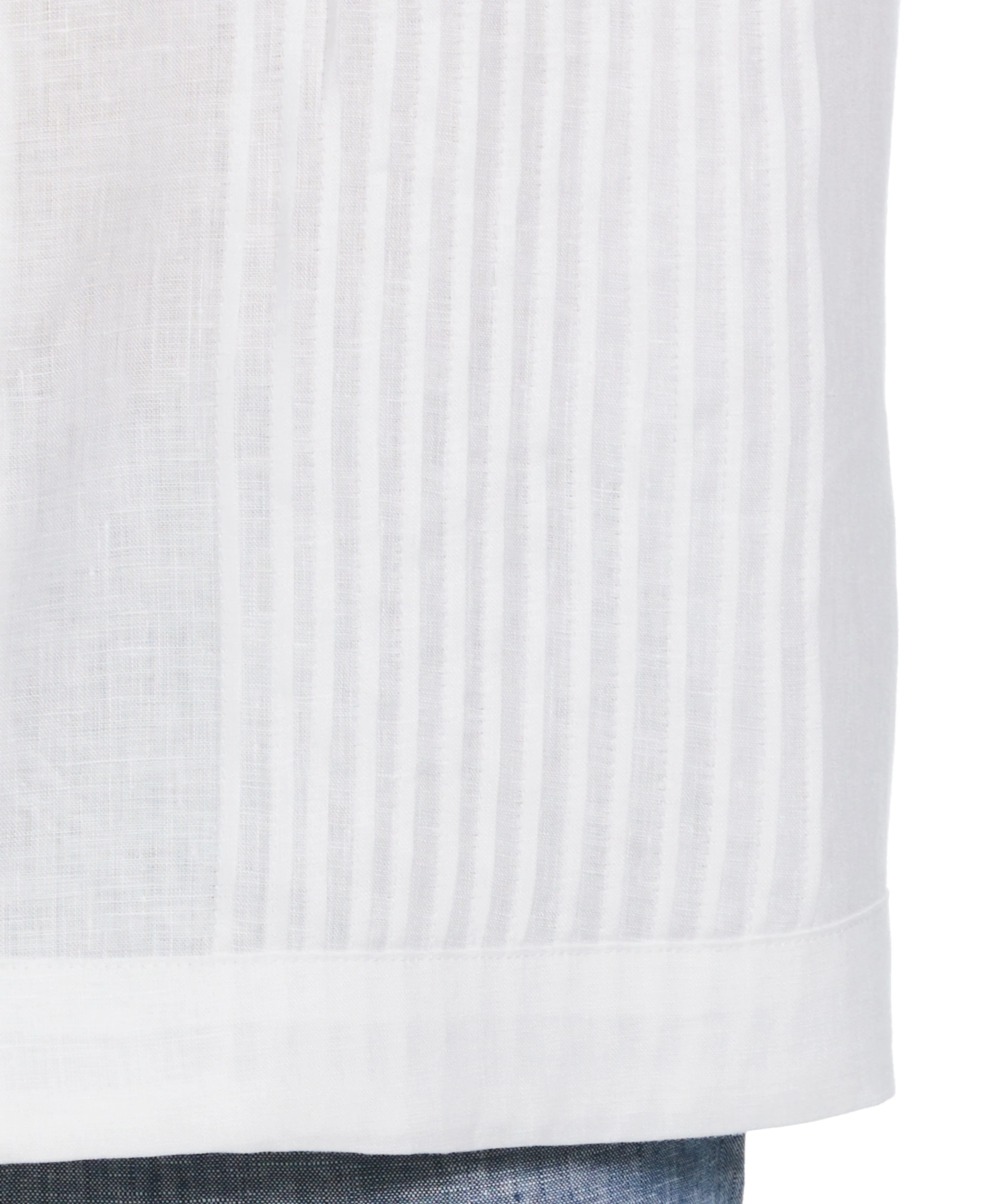 Solid Linen Presidente Guayabera Shirt