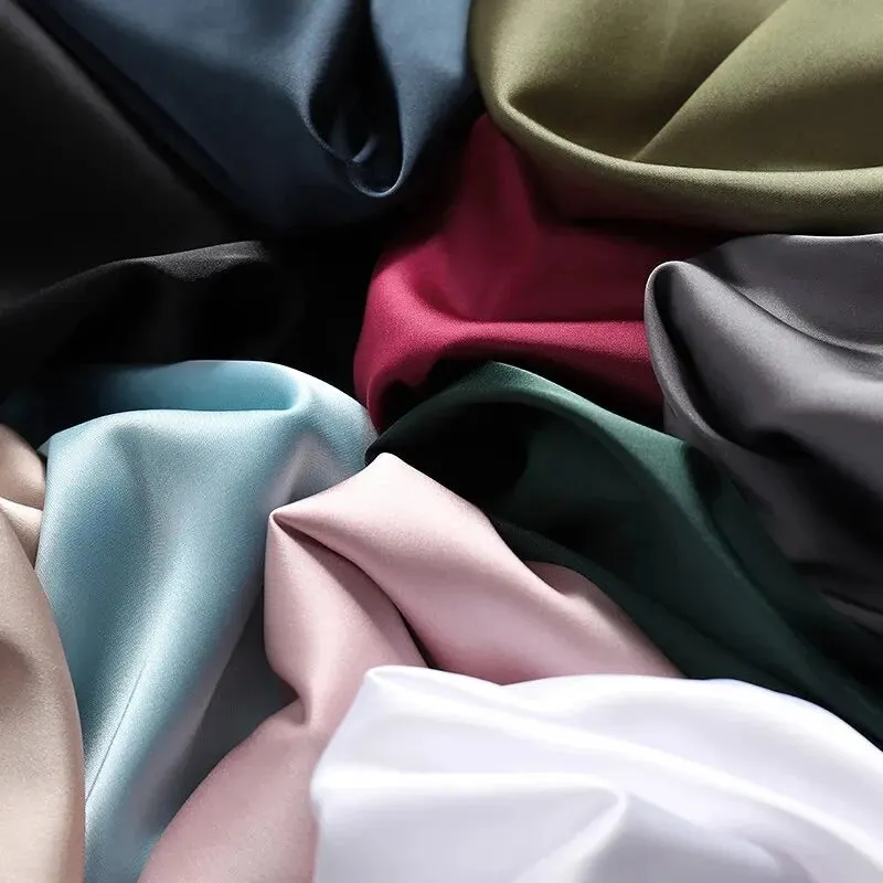 Spaghetti Strap Top Women Halter V Neck Basic White Cami Sleeveless Satin Silk Tank Tops Women'S Summer 2024 Camisole