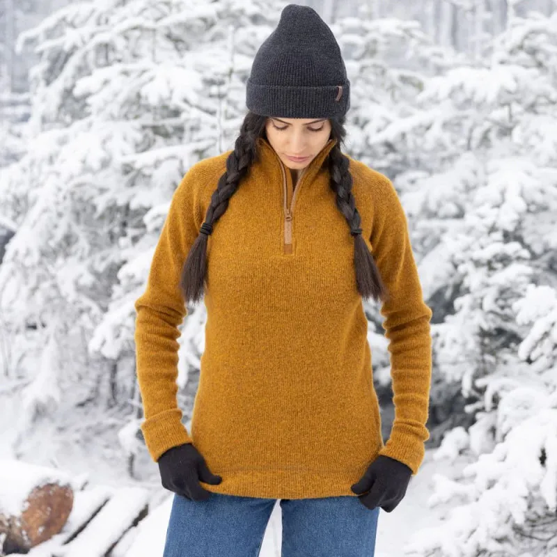 Stanfield's Heritage Heavy Wool 1/4 Zip Sweater