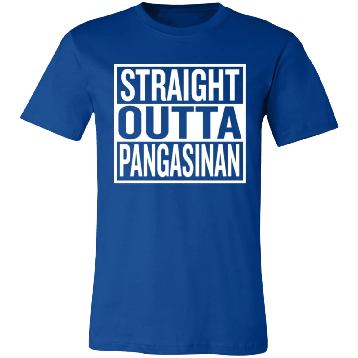 Straight Outta Pangasinan Unisex Jersey T-Shirt