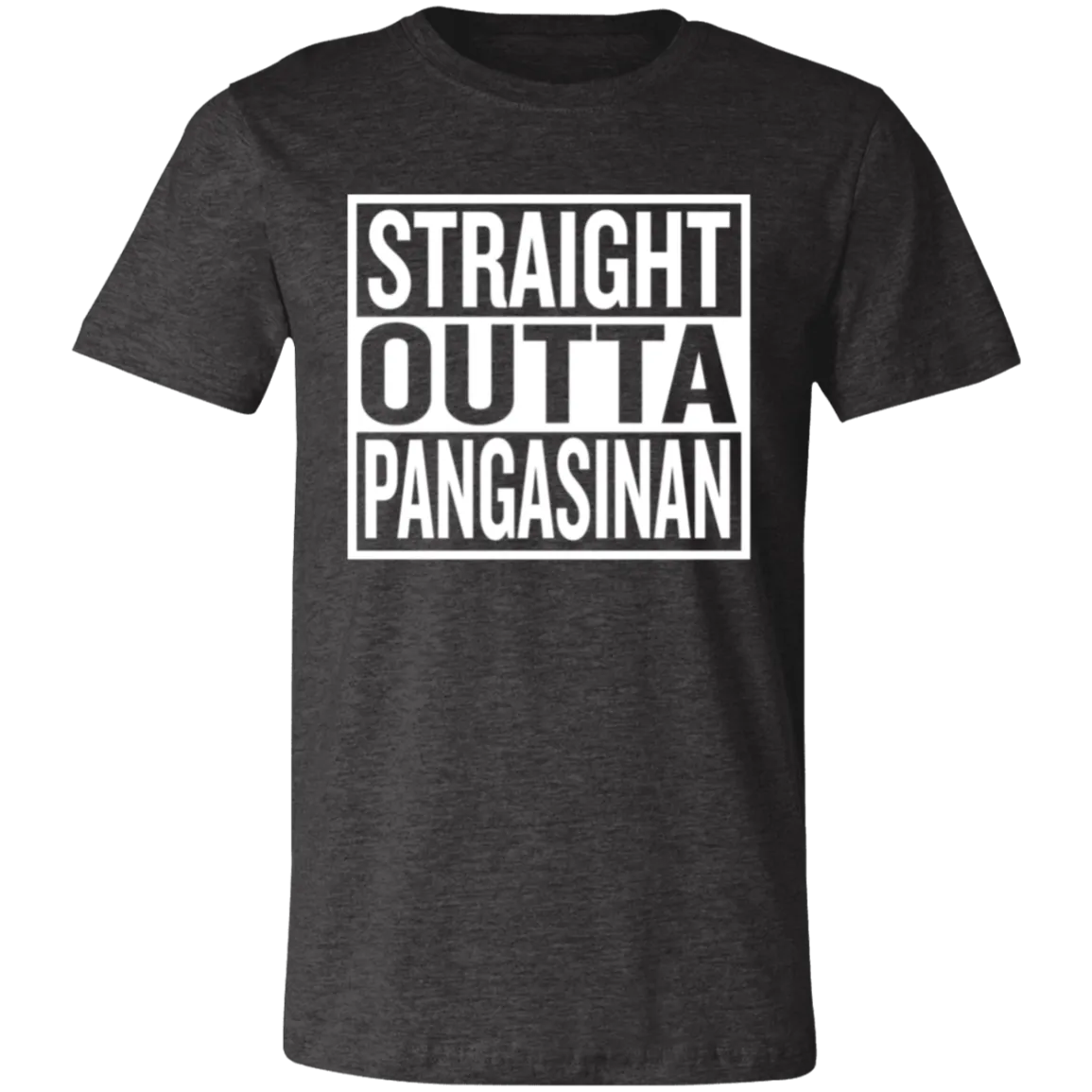 Straight Outta Pangasinan Unisex Jersey T-Shirt