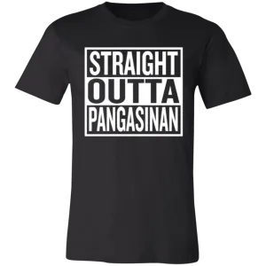 Straight Outta Pangasinan Unisex Jersey T-Shirt