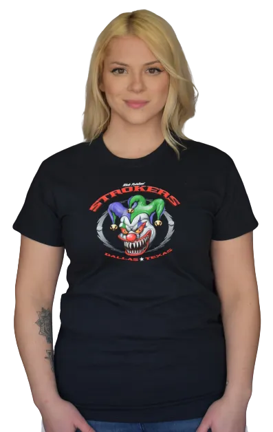 Strokers Dallas "Who's Your Daddy" White T-Shirt