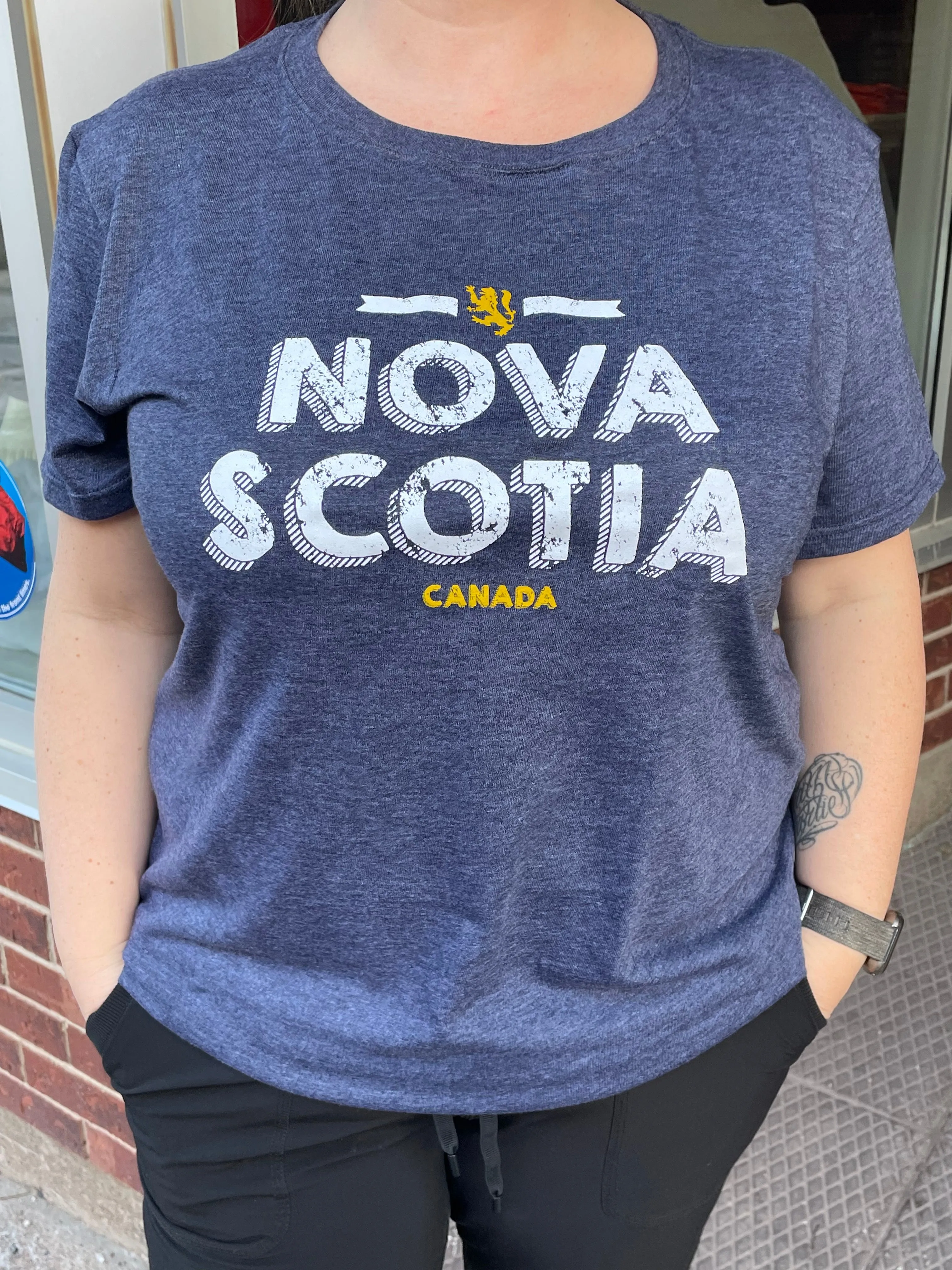 Take It Outside Nova Scotia Round Neck Tee