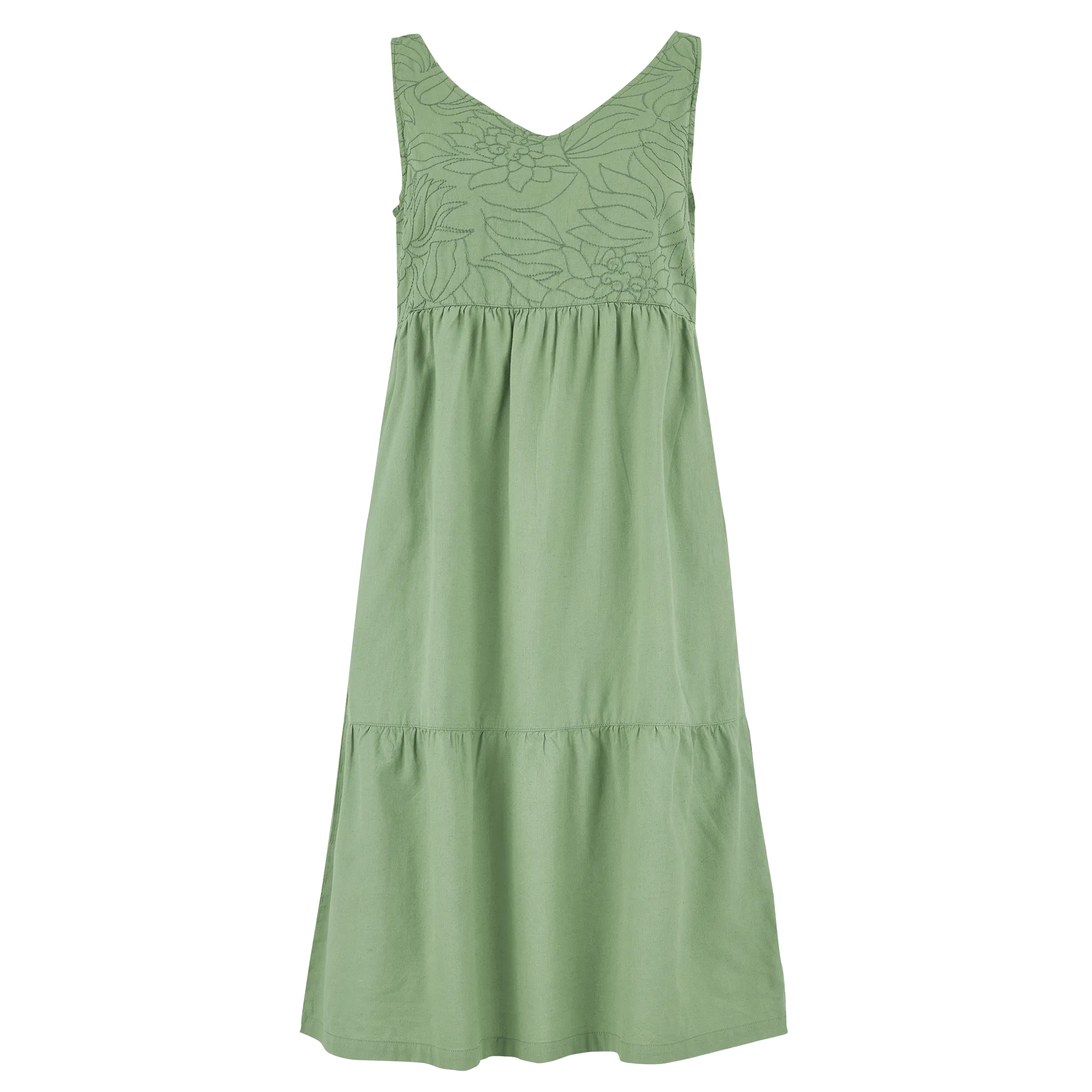 Tharu Tank Top Dress - Thyme