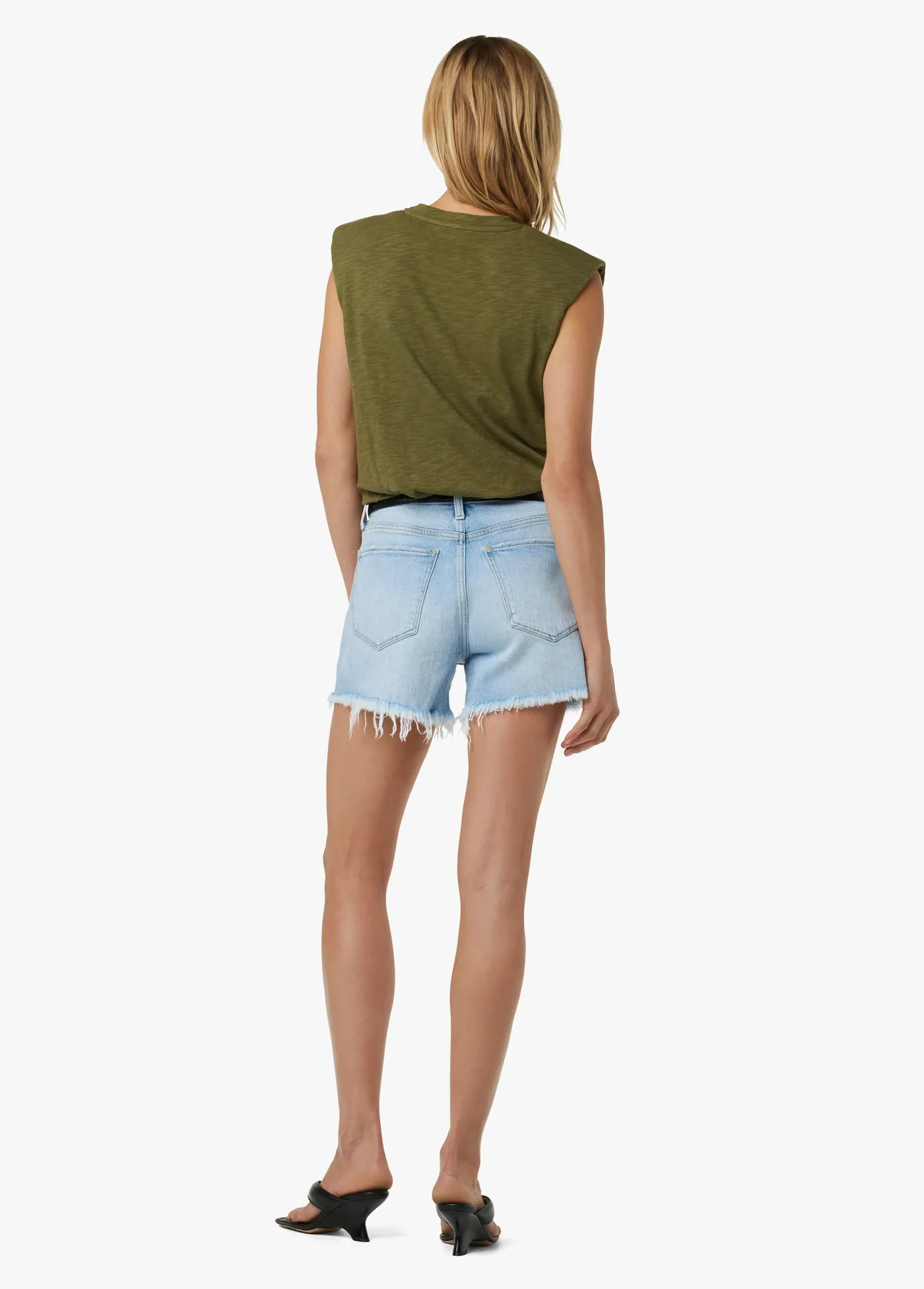 THE ARDEN SLUB SLEEVELESS TEE