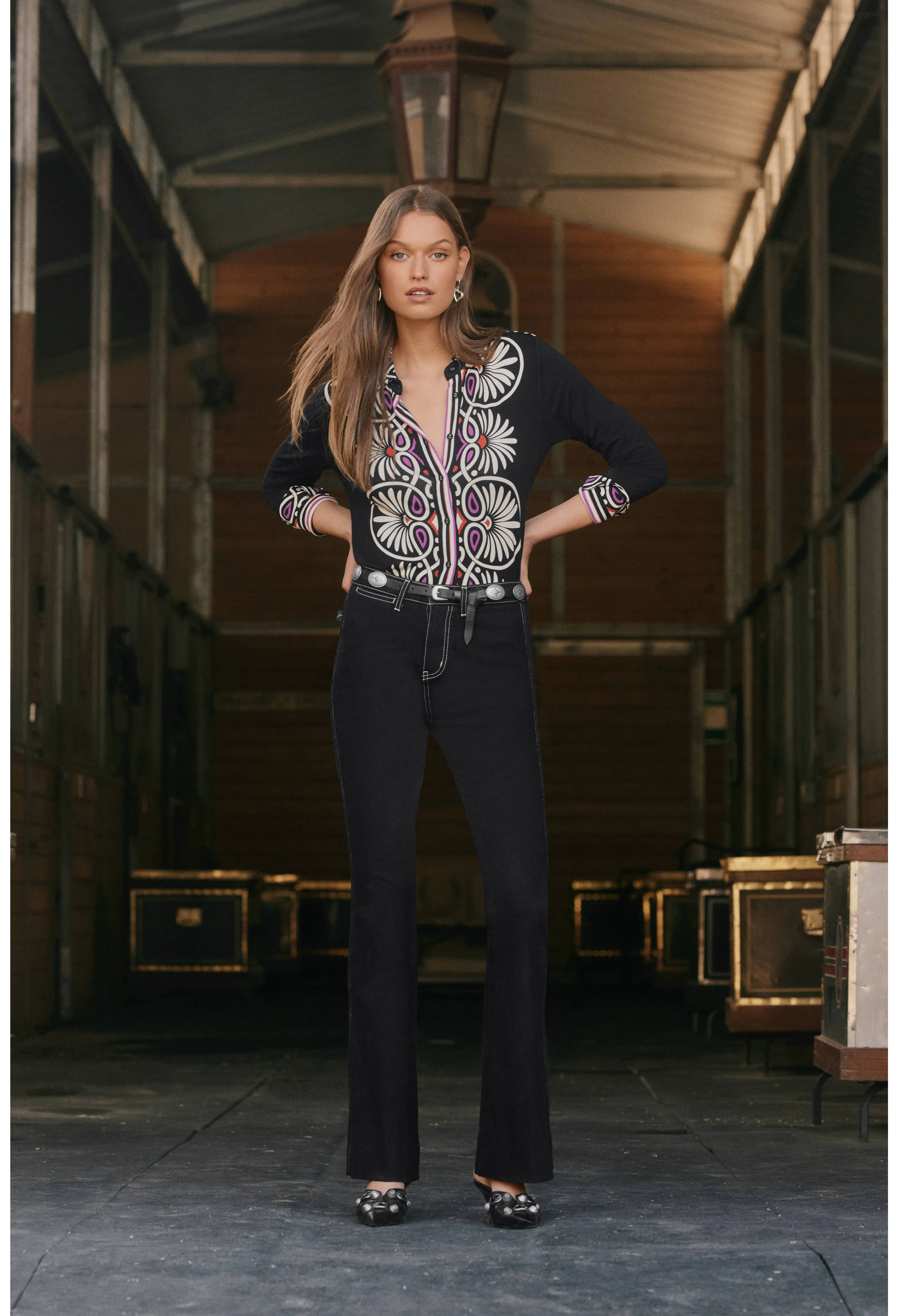 The Janie Favorite Button Front Shirt
