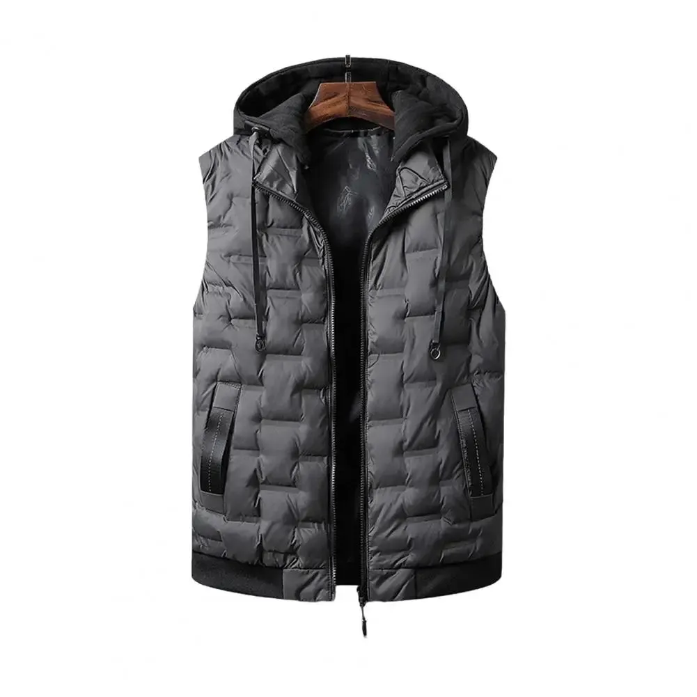 Thermo Vest | Men's Hooded Winter Vests with Detachable Cap