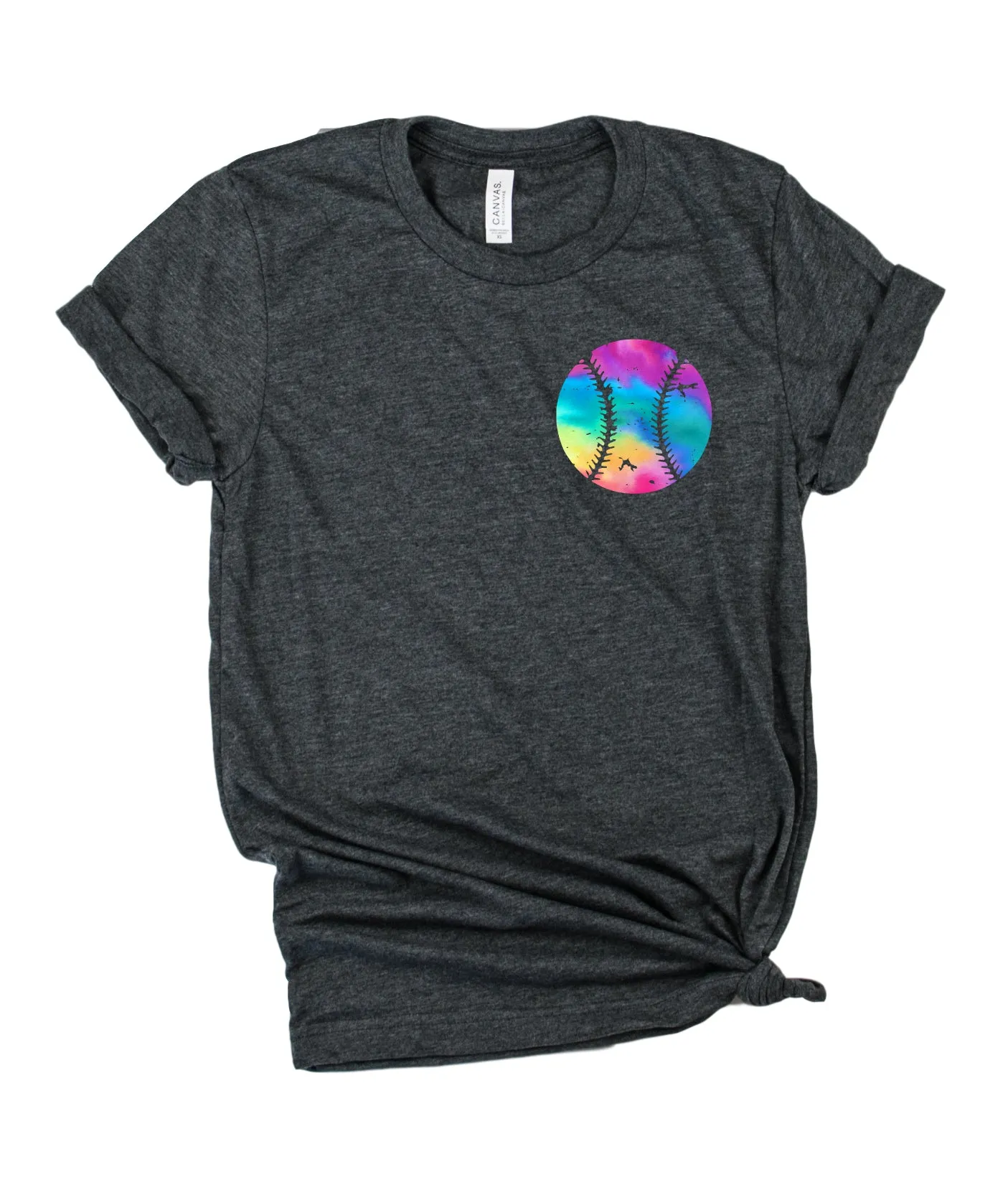Tie Dye Softball Baseball Shirt | Unisex Shirt