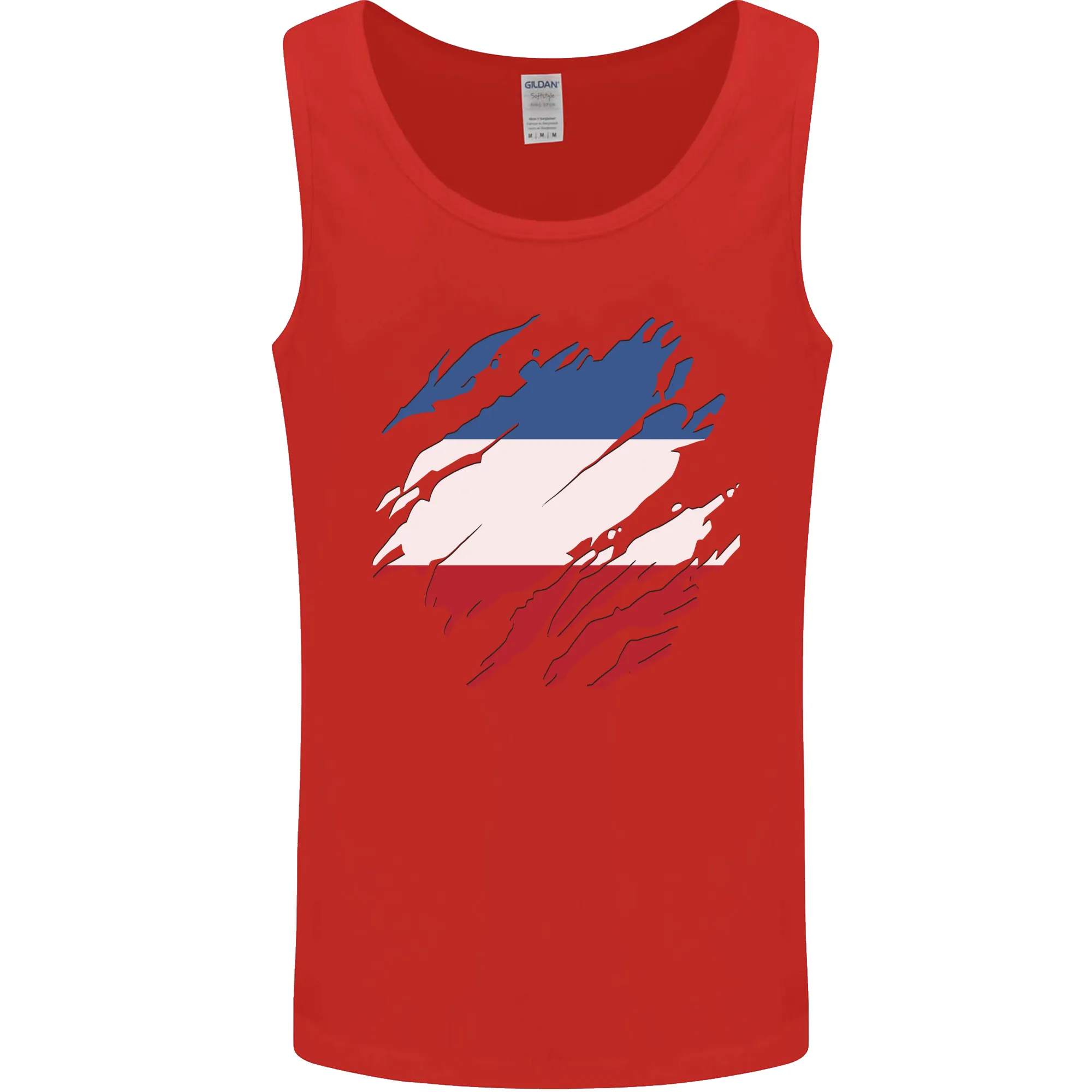 Torn Flag Los Altos Mens Vest Tank Top