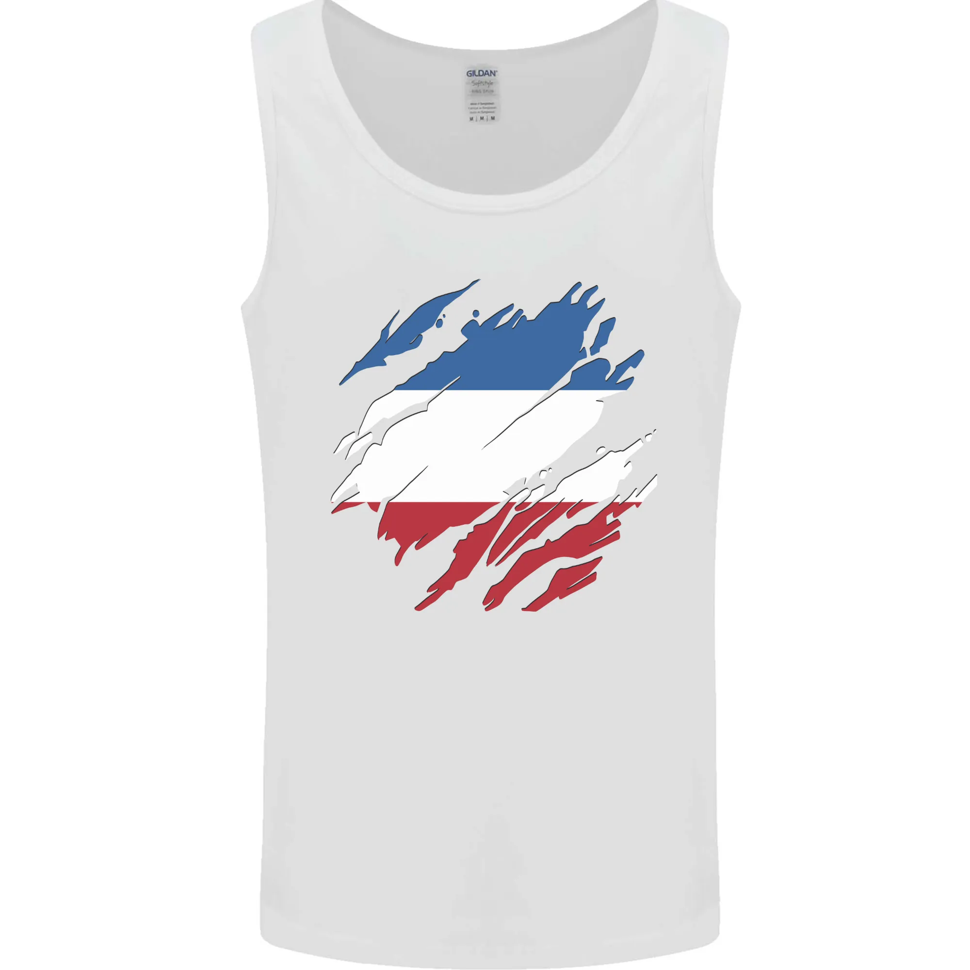 Torn Flag Los Altos Mens Vest Tank Top