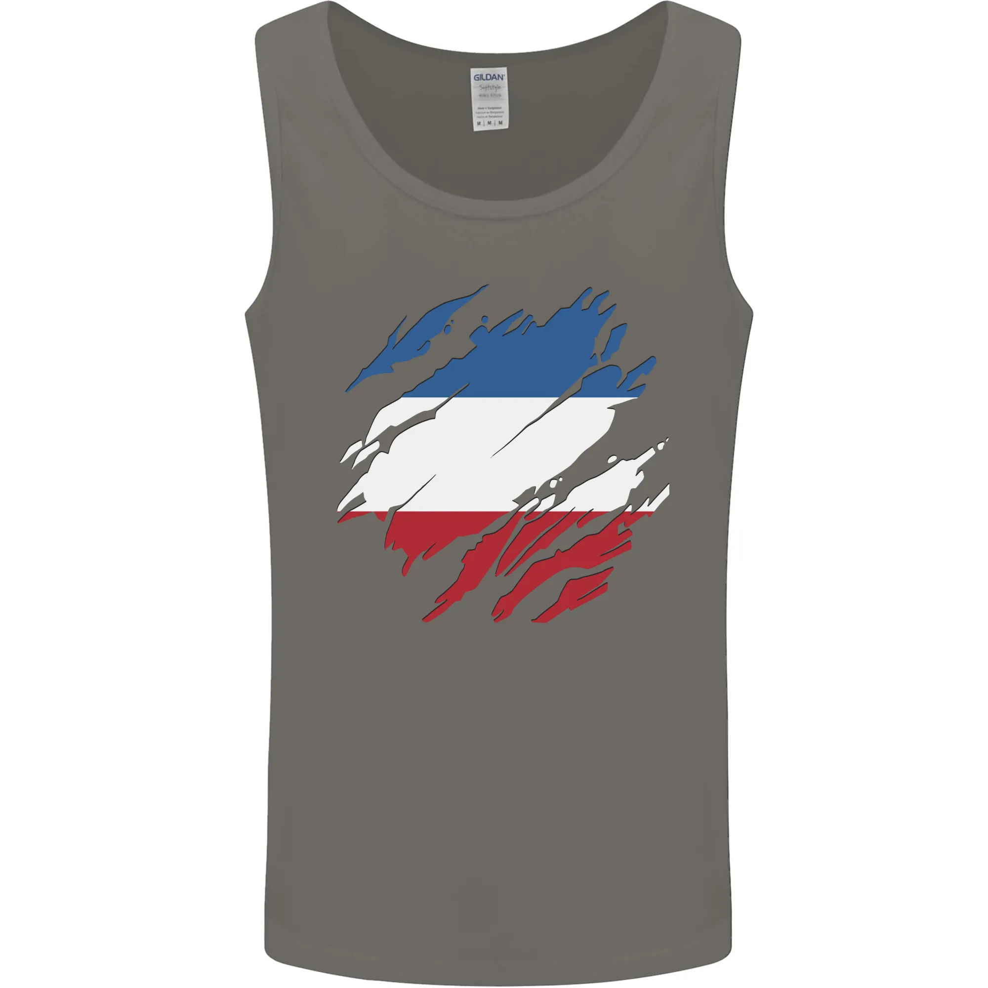 Torn Flag Los Altos Mens Vest Tank Top