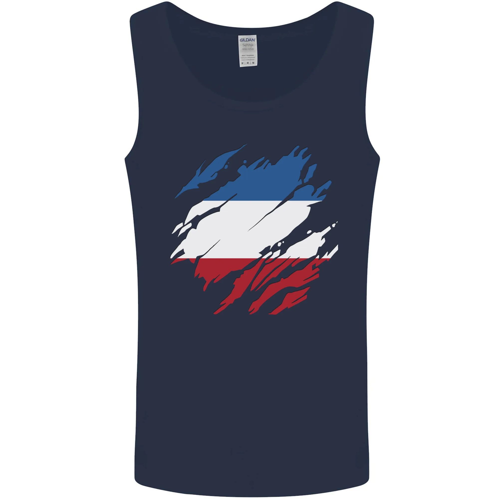 Torn Flag Los Altos Mens Vest Tank Top