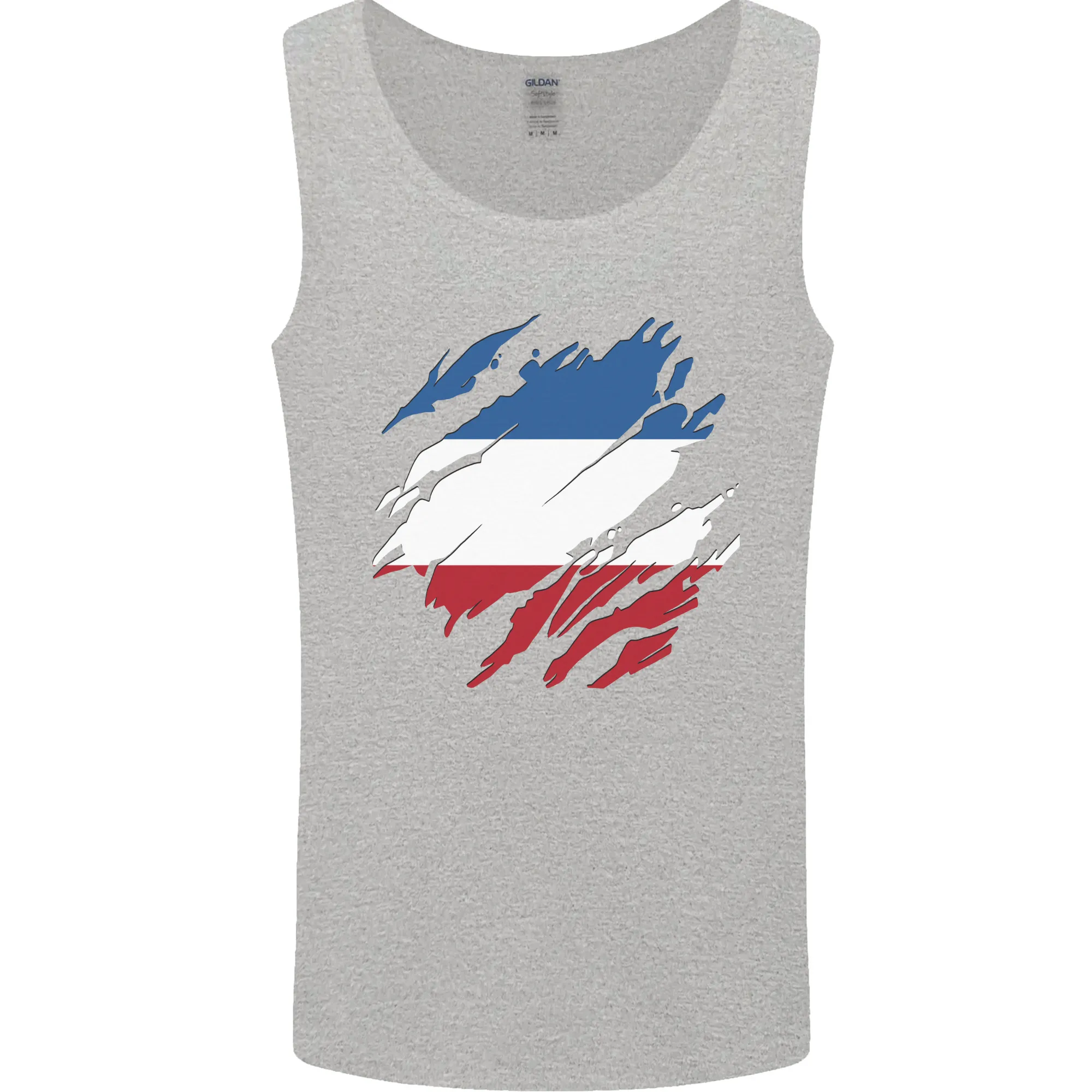 Torn Flag Los Altos Mens Vest Tank Top