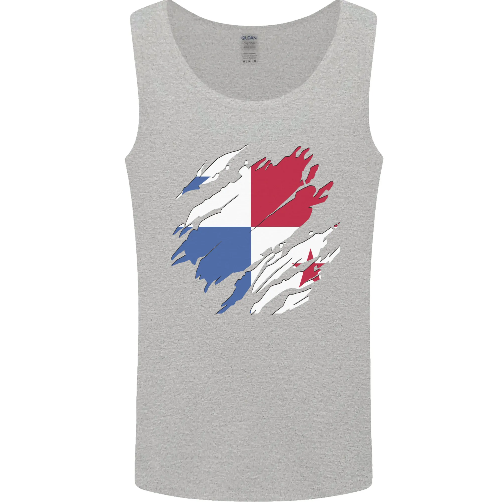 Torn Flag Panama Mens Vest Tank Top