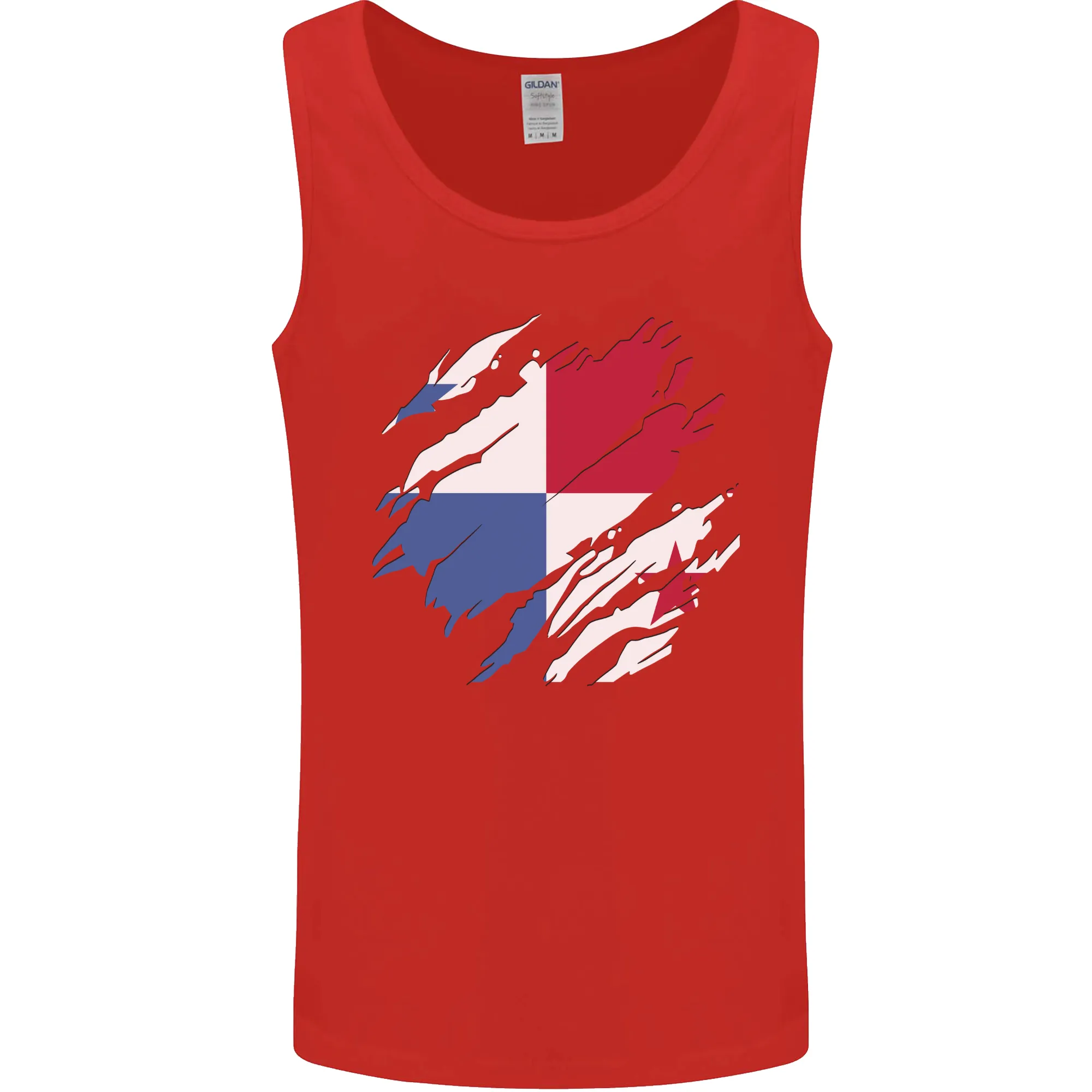 Torn Flag Panama Mens Vest Tank Top
