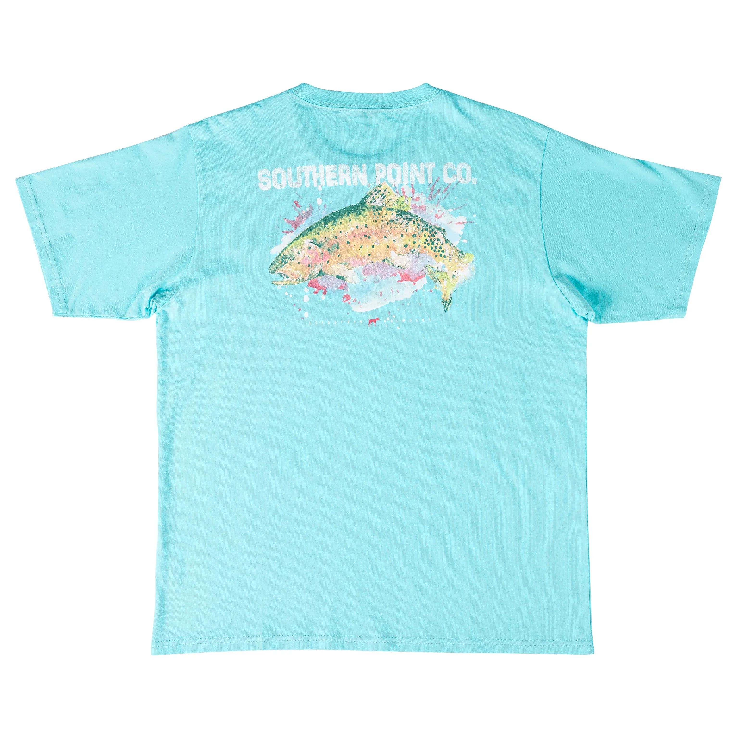 Trout Watercolor SHORT SLEEVE TEE FINAL SALE