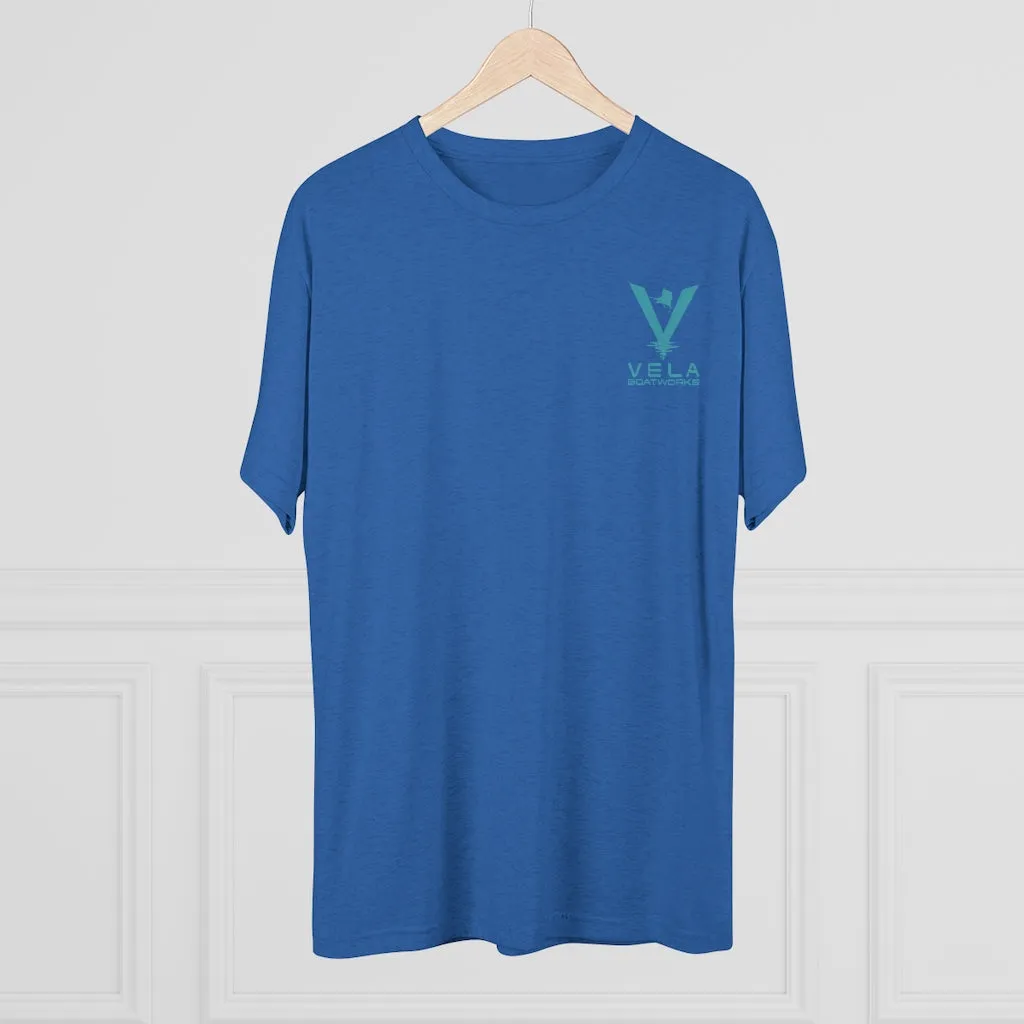 Vela Men's Tri-Blend Crew Tee
