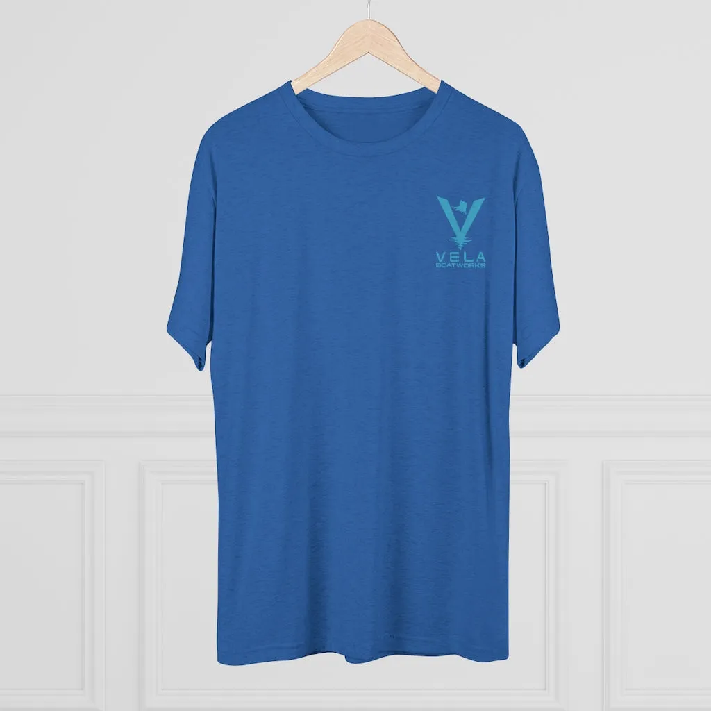 Vela Men's Tri-Blend Crew Tee