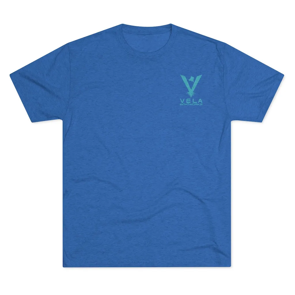 Vela Men's Tri-Blend Crew Tee