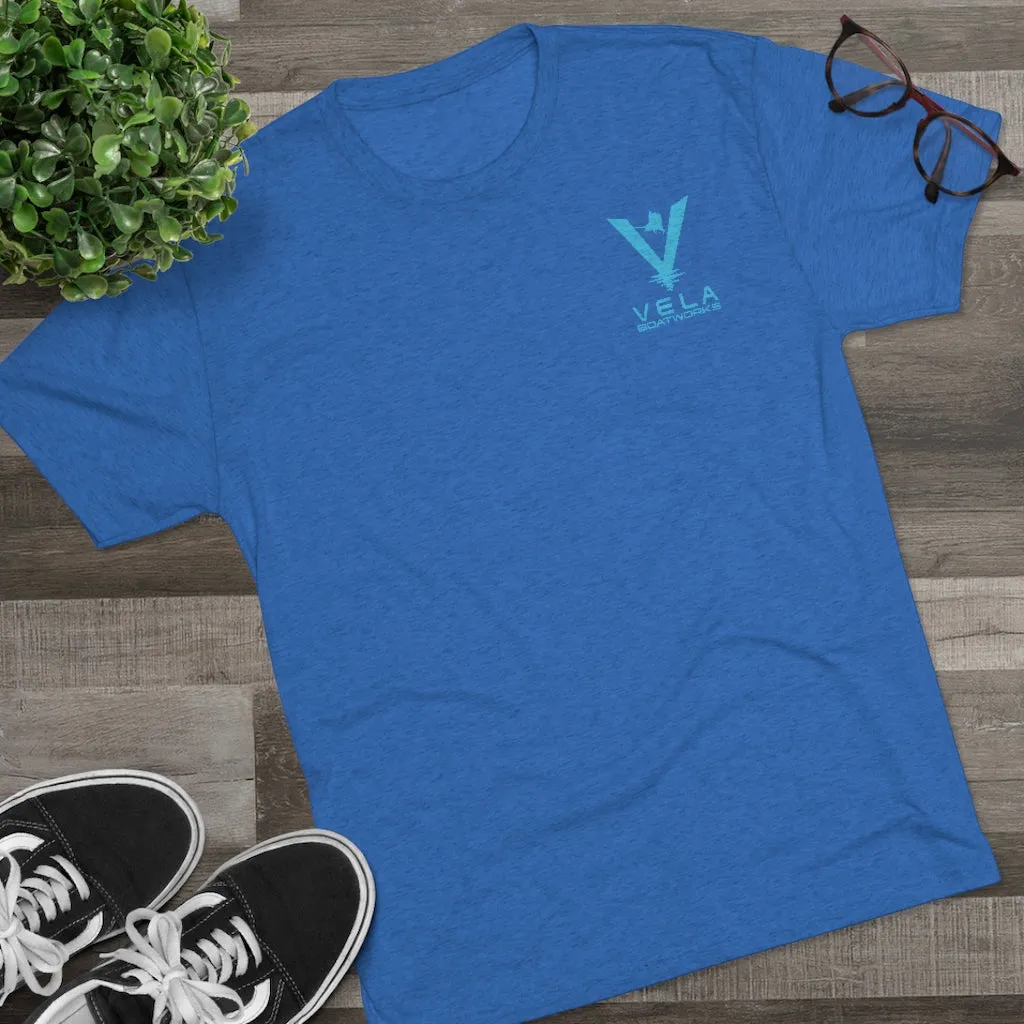 Vela Men's Tri-Blend Crew Tee