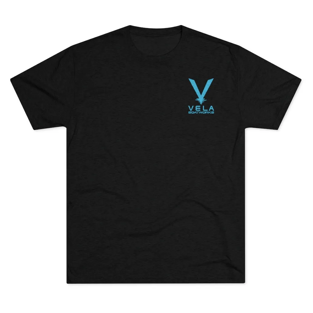 Vela Men's Tri-Blend Crew Tee