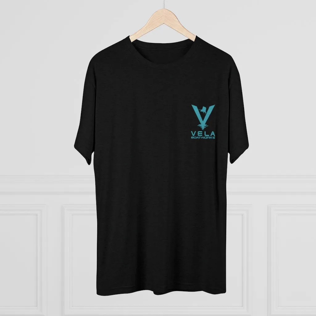 Vela Men's Tri-Blend Crew Tee