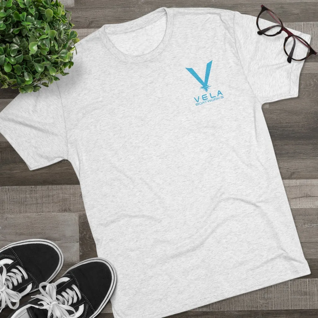 Vela Men's Tri-Blend Crew Tee