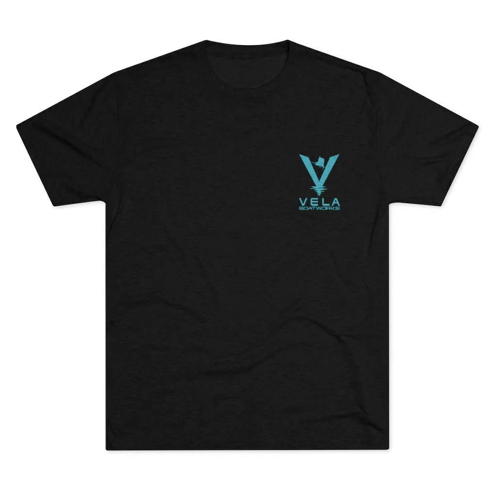 Vela Men's Tri-Blend Crew Tee