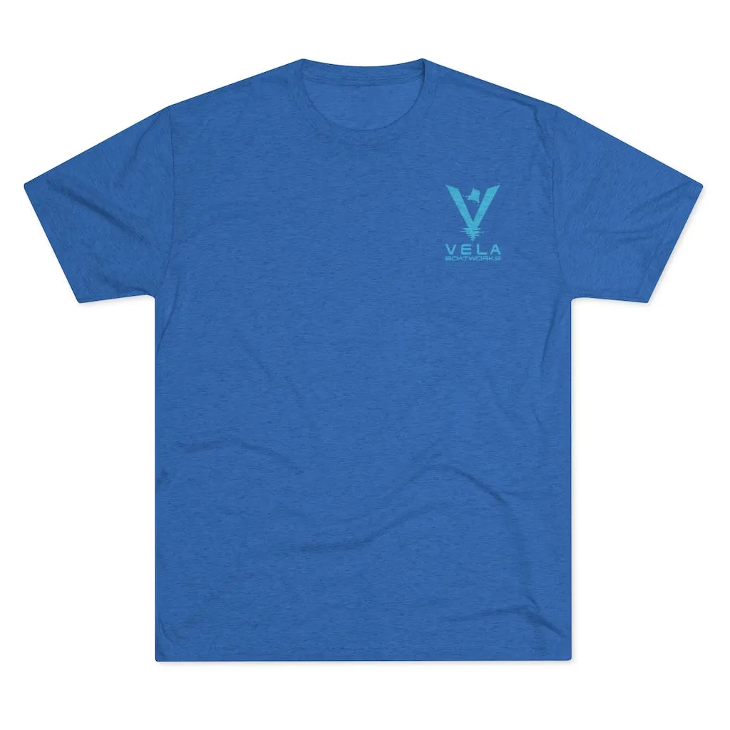 Vela Men's Tri-Blend Crew Tee