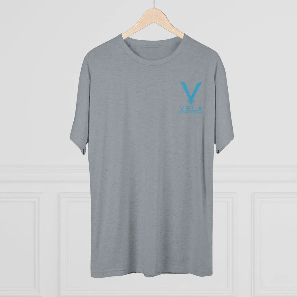 Vela Men's Tri-Blend Crew Tee