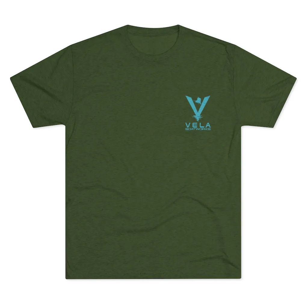 Vela Men's Tri-Blend Crew Tee