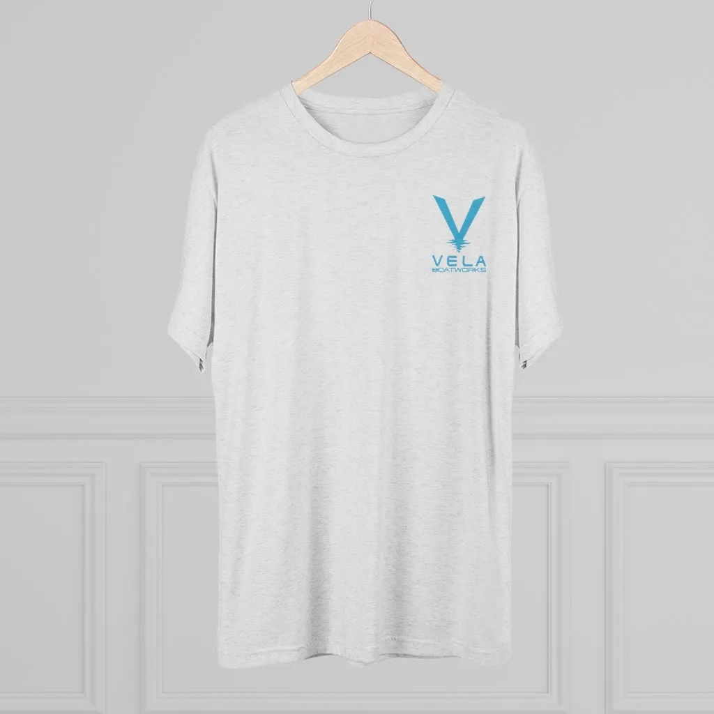 Vela Men's Tri-Blend Crew Tee