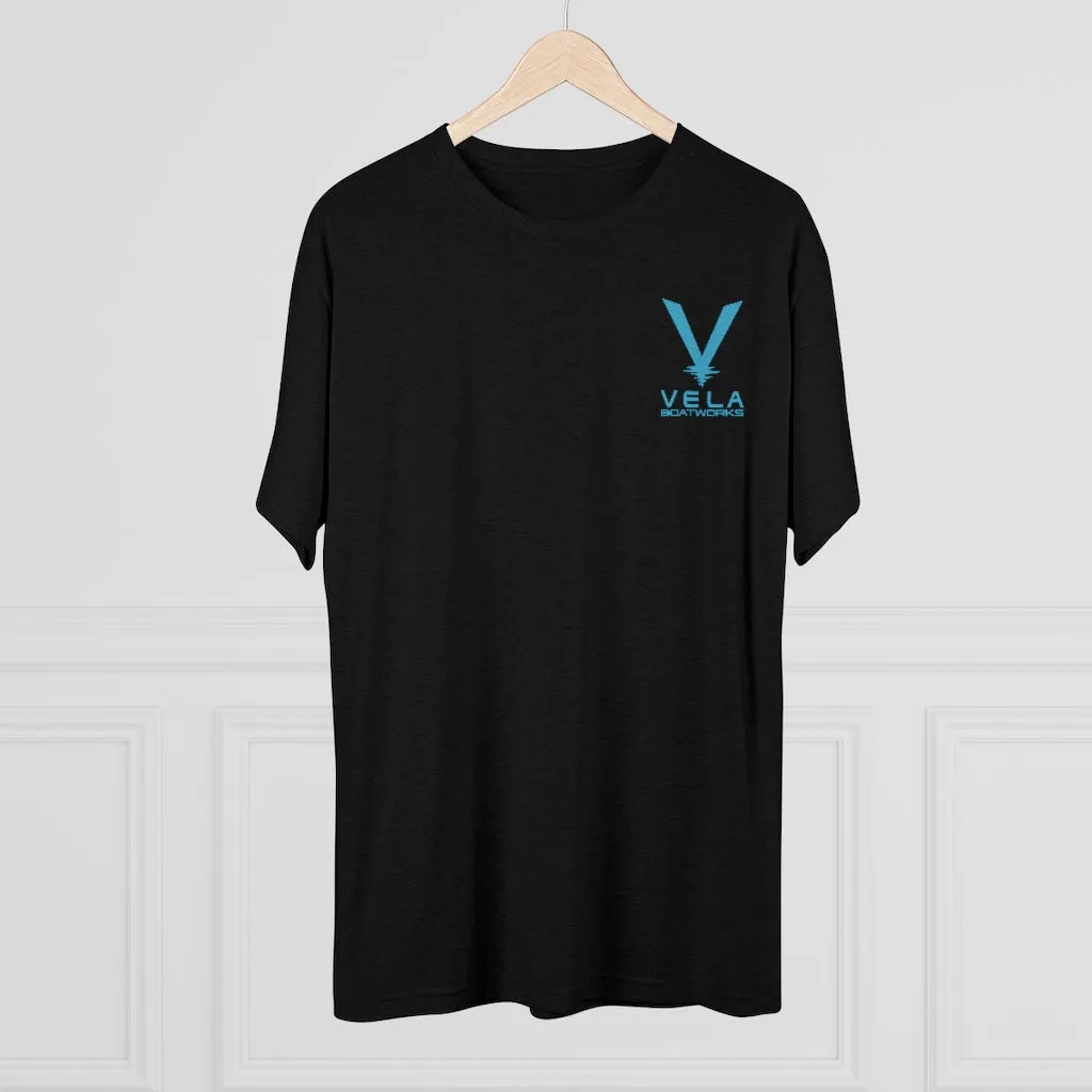 Vela Men's Tri-Blend Crew Tee