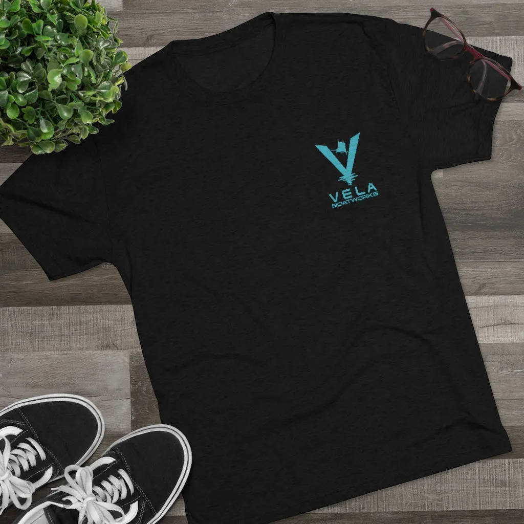 Vela Men's Tri-Blend Crew Tee