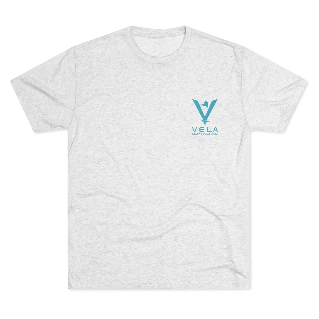 Vela Men's Tri-Blend Crew Tee