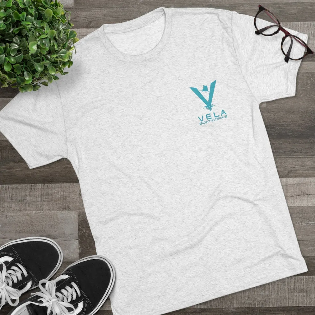 Vela Men's Tri-Blend Crew Tee