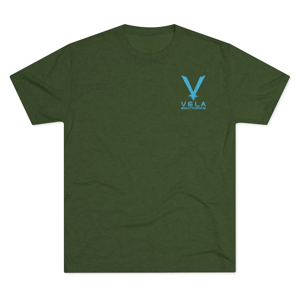 Vela Men's Tri-Blend Crew Tee