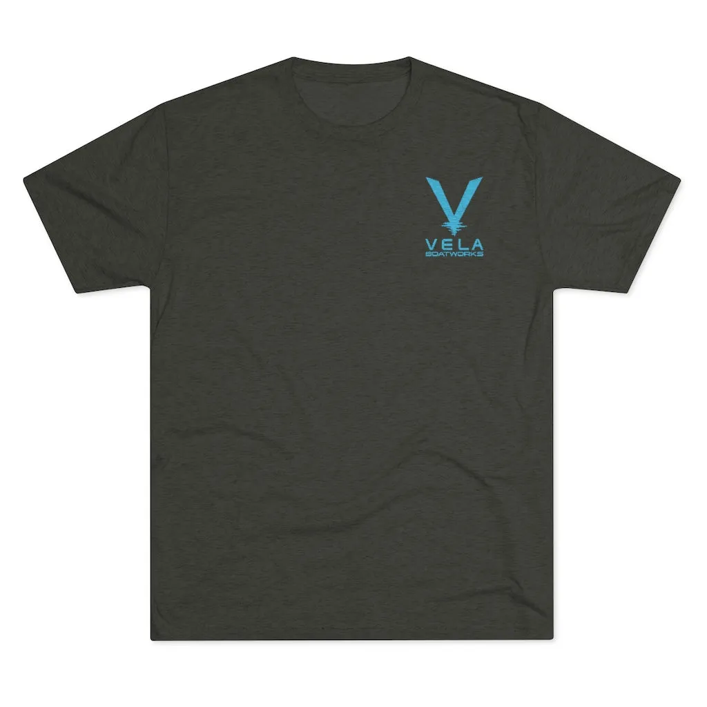 Vela Men's Tri-Blend Crew Tee