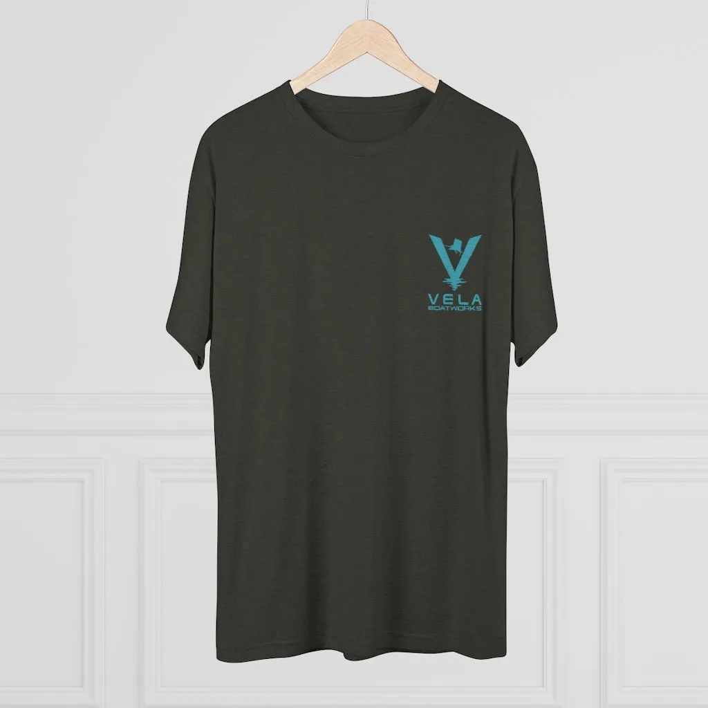 Vela Men's Tri-Blend Crew Tee