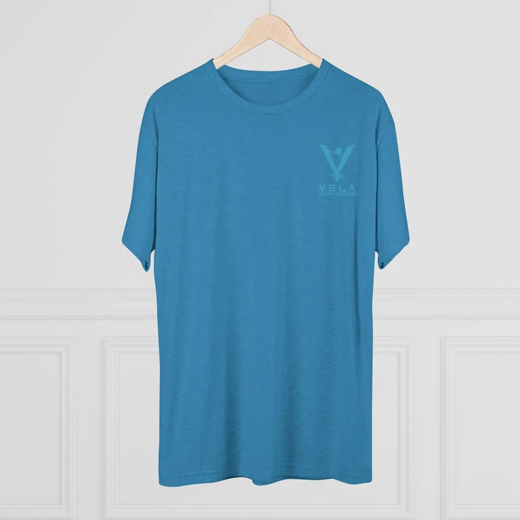 Vela Men's Tri-Blend Crew Tee