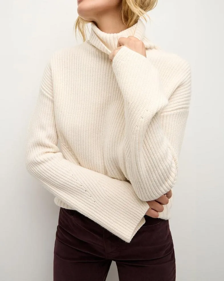 Veronica Beard Matilda Sweater in Ecru